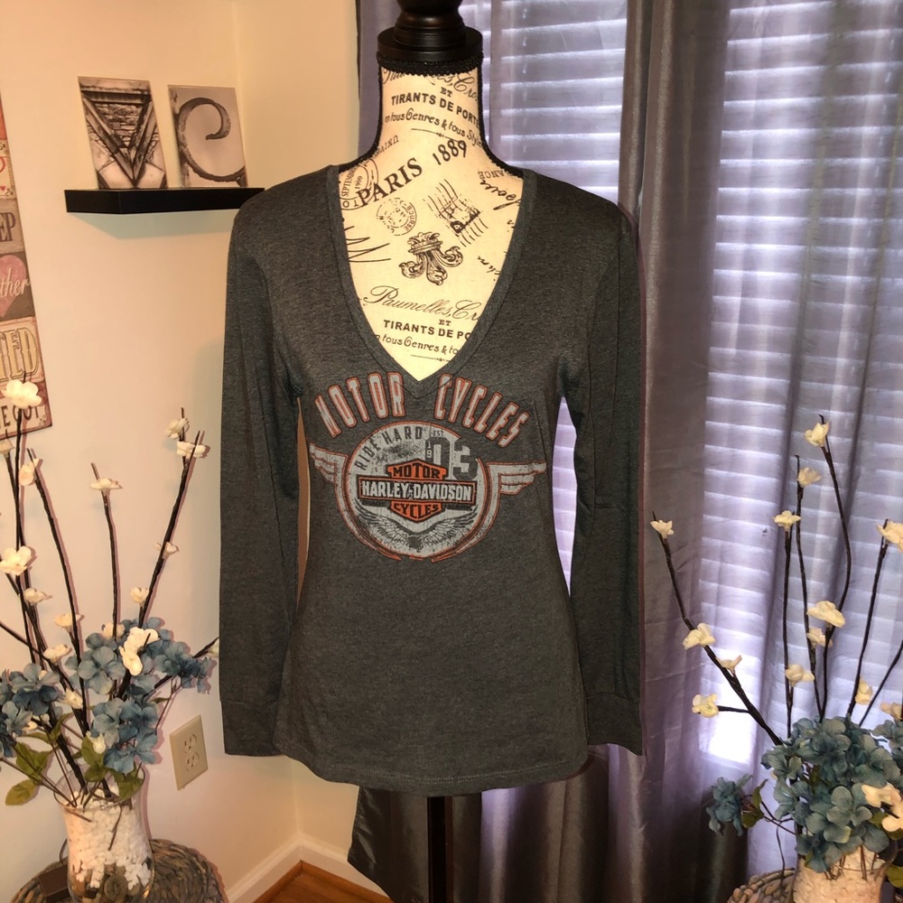 L/S Harley Davidson Burnett’s shirt